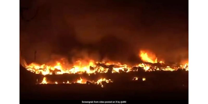 Fire Breaks Out At Factory In Delhi's Alipur, 34 Fire Tenders Rushed