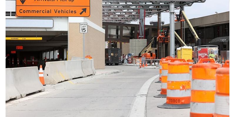 Abbott Drive cut to one lane near Omaha's Eppley airport — again