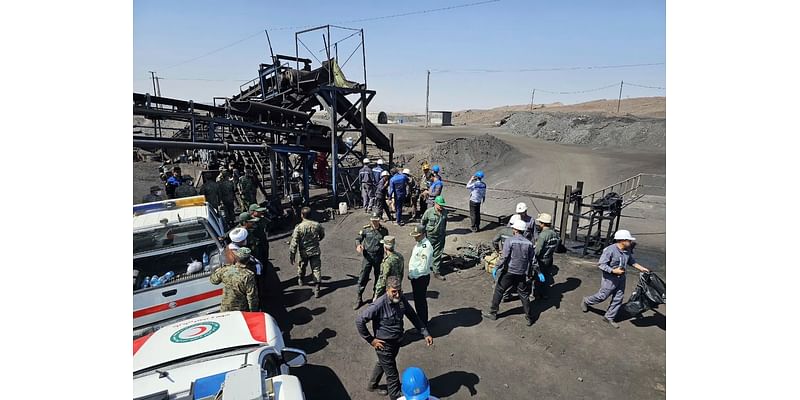 An explosion at a coal mine in eastern Iran kills at least 33 workers