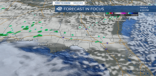 Soggy start with light showers lingering Friday morning