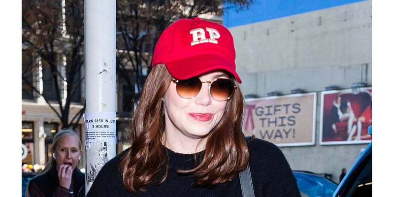 Emma Stone is chic on casual outing in New York - but one part of her signature look is not what it seems