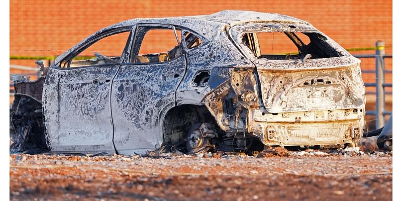 Texas pipeline fire is out, vehicle and human remains are found