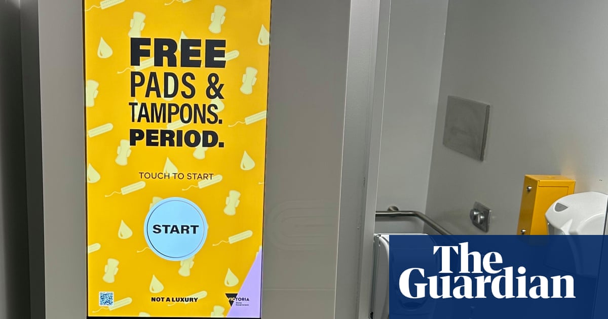 Australia’s first public vending machines offering free pads and tampons launch in Melbourne