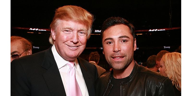 Oscar De La Hoya reveals surprising mistake he made with Donald Trump during president-elect's first term