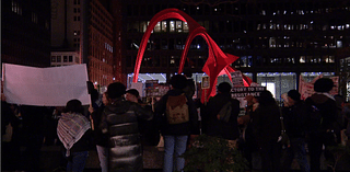 Palestinian advocates protest in Chicago after Trump win, immigration rights advocates also worry