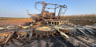 Harvest turned hazardous: Michigan farmer's quick escape from power line disaster