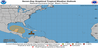 NHC: Tropical system in Caribbean Sea could develop as it moves into Gulf of Mexico