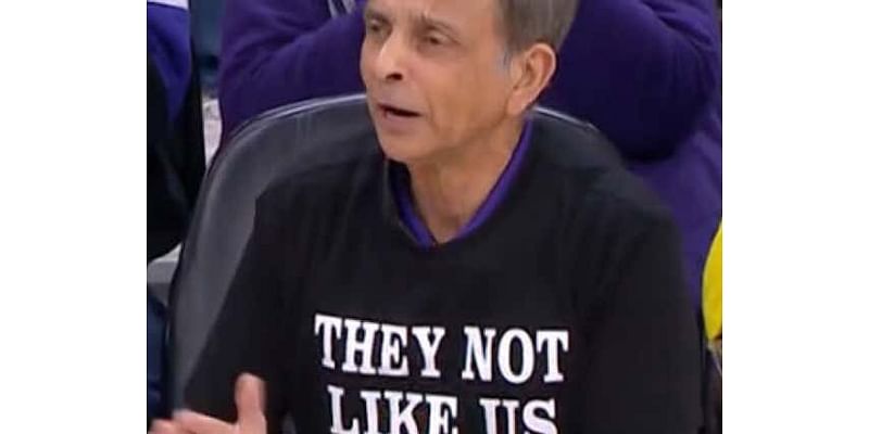 Gutter War - Kings Owner Vivek Ranadive Showed Up Courtside To The Raptors Game With A 'They Not Like Us' Shirt After Drake Tried Taking Shots At DeMar DeRozan