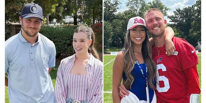 Hailee Steinfeld, Josh Allen Attend Bills' Shane Buechele's Sex Reveal