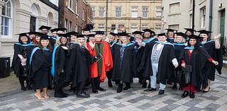 Wakefield College University Centre graduation ceremony, held at Wakefield Cathedral, attended by guest speaker Claire Young from BBC's The Apprentice and Mayor of Wakefield