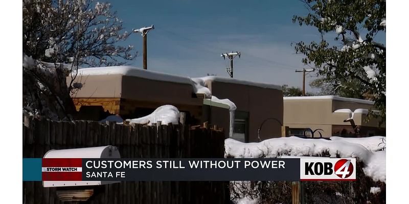 Santa Fe couple frustrated amid continued power outages