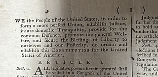 Rare copy of the US Constitution up for auction is expected to sell for millions