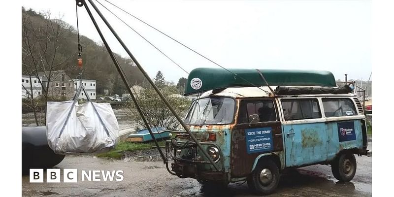 mileage Cornwall campervan Cecil fails to meet his maker