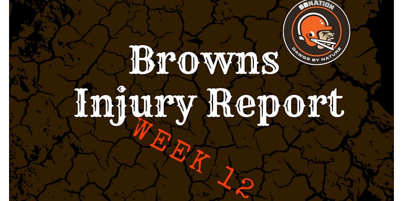 Browns, Broncos Week 12 injury report: 11 DNPs for Cleveland, just 1 for Denver