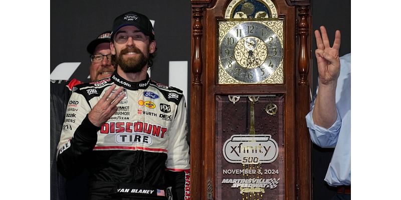 back NASCAR titles after controversial finish at Martinsville Speedway