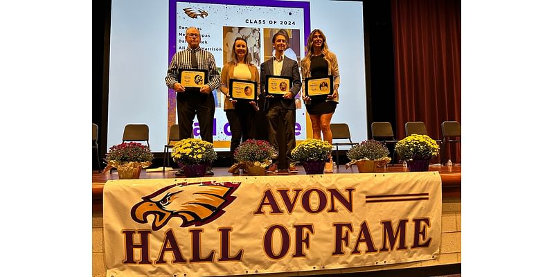 Avon Athletic Hall of Fame inducts four new members