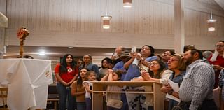 Famous relic arrives at Fort Worth-area Catholic Church, drawing hundreds to celebrate