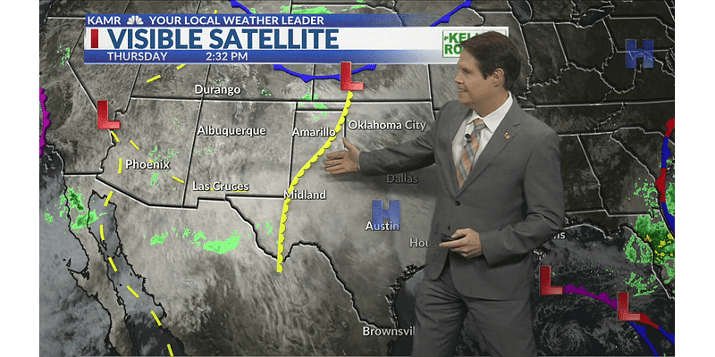 End of the week cold front