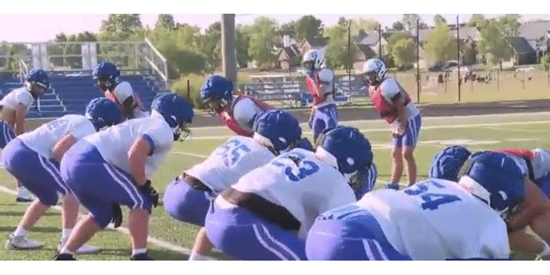 Meet ‘the great wall’ of Lexington Christian Academy football