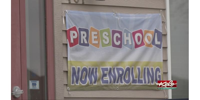 How full are child care centers in Sioux Falls?