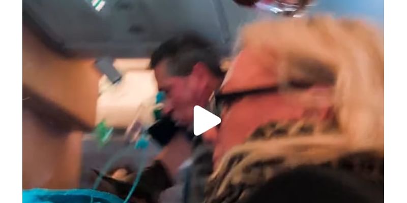 Watch Terrifying Video of Plane Passengers Lifted From Seats