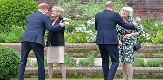 How Princess Diana's sisters are still close to William and Harry... even though the brothers no longer talk