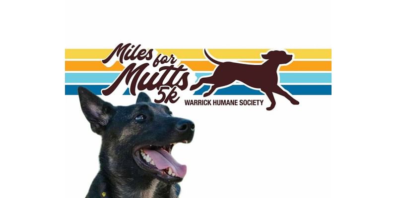 Miles for Mutts 5k to raise money for the Warrick Humane Society