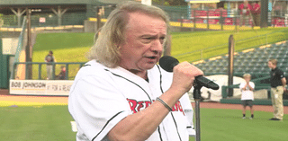 Lou Gramm honored at Red Wings game