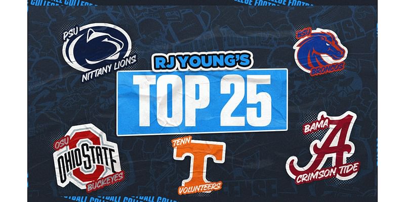 2024 college football rankings: Ohio State jumps to No. 1; Penn State enters top 5