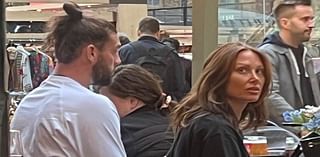 Andy Carroll is pictured on a date with makeup artist Lou Teasdale as the pair are seen for the first time after 'growing close' following his shock split from wife Billi Mucklow