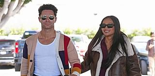 Jenn Tran and Sasha Farber Serve Off Duty His-and-Hers Style Vibes