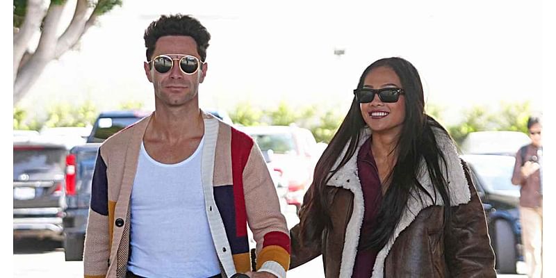 Jenn Tran and Sasha Farber Serve Off Duty His-and-Hers Style Vibes