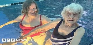 Norwich care home resident goes swimming to fulfil dream