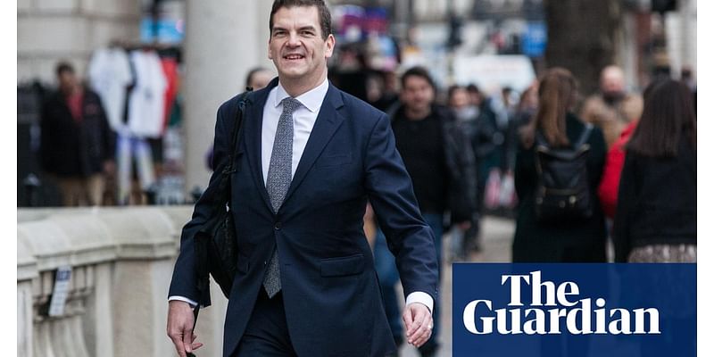 Olly Robbins on longlist of 10 vying for UK civil service top job