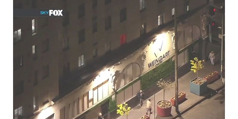 Baby, possibly thrown from building, found dead in downtown LA