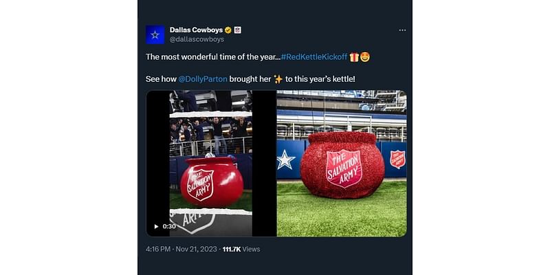 Dallas Cowboys feeling confident about Thanksgiving Day game while kicking off annual Red Kettle Campaign