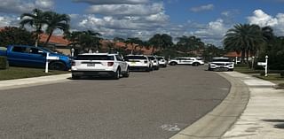 Large police presence at North Fort Myers home