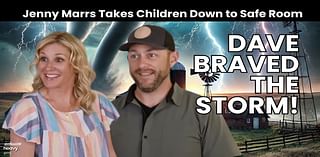 Jenny Marrs Takes Children Down to Safe Room While Husband Dave Braves Storm