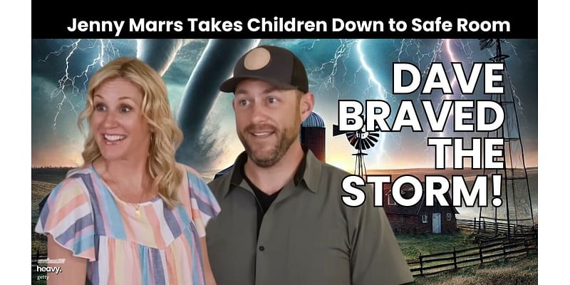 Jenny Marrs Takes Children Down to Safe Room While Husband Dave Braves Storm