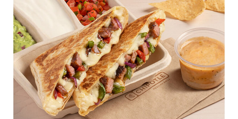 Chipotle is giving away up to $1 million in free quesadillas for National Quesadilla Day