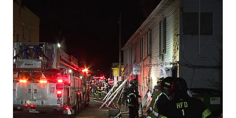 Fire in Hazleton leaves seven displaced