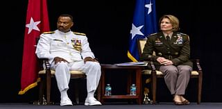 First woman to head Southcom steps down, passes baton to first African-American commander