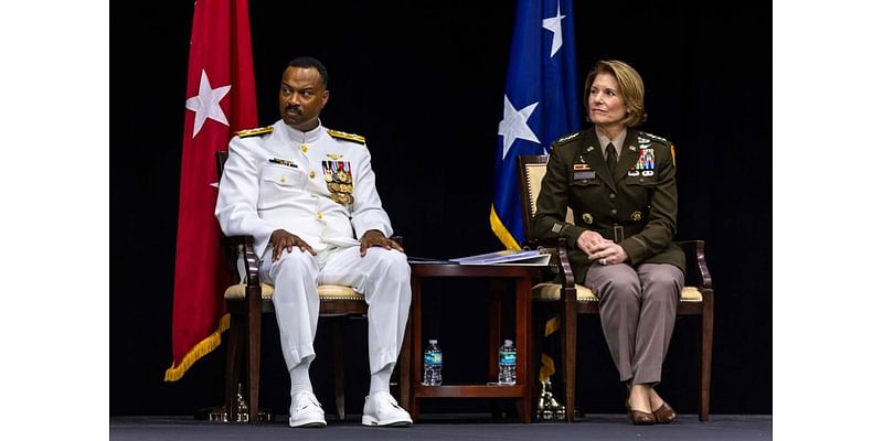 First woman to head Southcom steps down, passes baton to first African-American commander