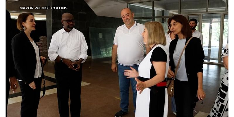 Helena Mayor Wilmot Collins visits officials in Armenia