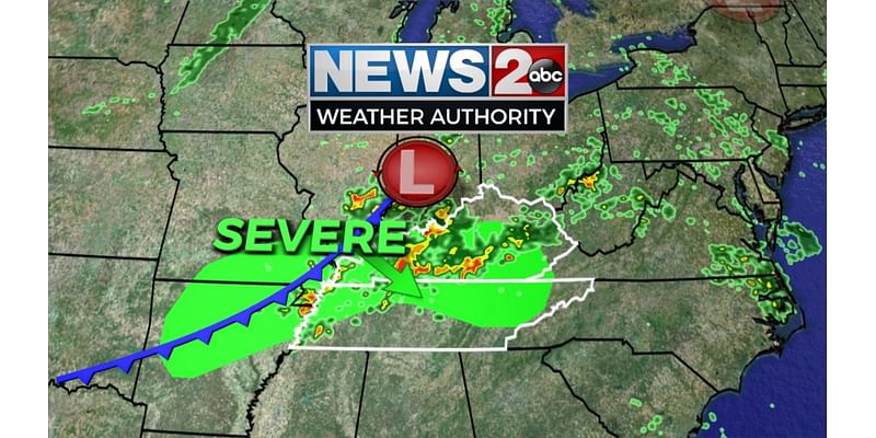 Early week severe thunderstorm risk