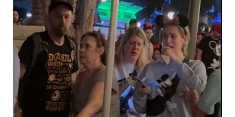 Disney World descends into chaos after man 'assaults women' in front of screaming kids