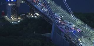 Delays over an hour on George Washington Bridge after debris spill