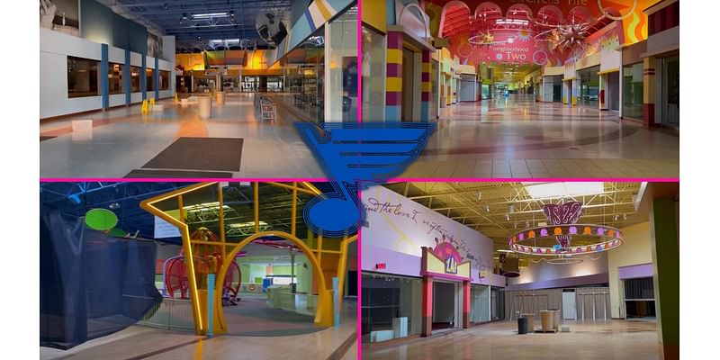 One Final Look at a Dead St. Louis Mall Where the Blues Practiced