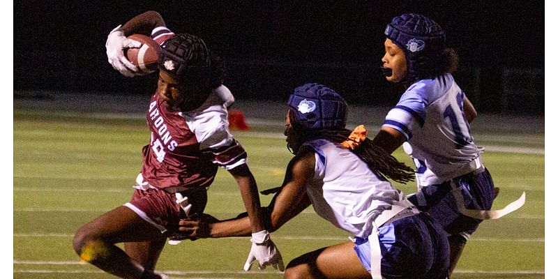 First season of girls flag football proves popular at Belleville high schools