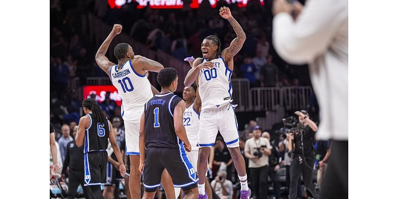 Top 25 roundup: No. 19 Kentucky's late run sinks No. 6 Duke